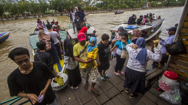 FOTO: Bersenang-senang Jelang Akhir Libur Lebaran