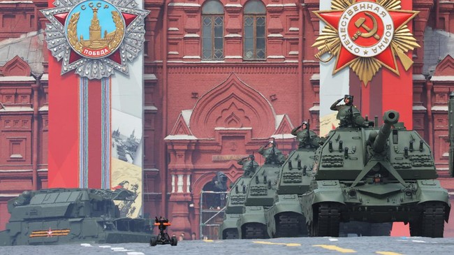 Miilter Rusia dikabarkan tengah melangsungkan latihan perang nuklir di region Ivanovo, Rabu (1/6).