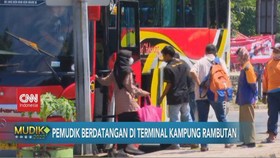 VIDEO: Pemudik Berdatangan di Terminal Kampung Rambutan