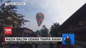 VIDEO: Razia Balon Udara Tanpa Awak