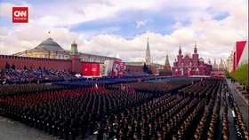 VIDEO: Ingar Bingar Parade Militer Hari Kemenangan Rusia