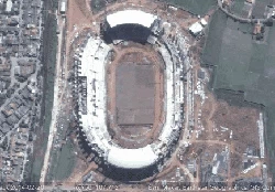 Citra Satelit Transformasi Sewindu Stadion GBLA Bandung