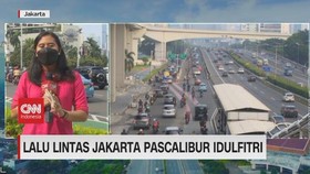 VIDEO: Arus Lalu Lintas di Jakarta Ramai Lancar