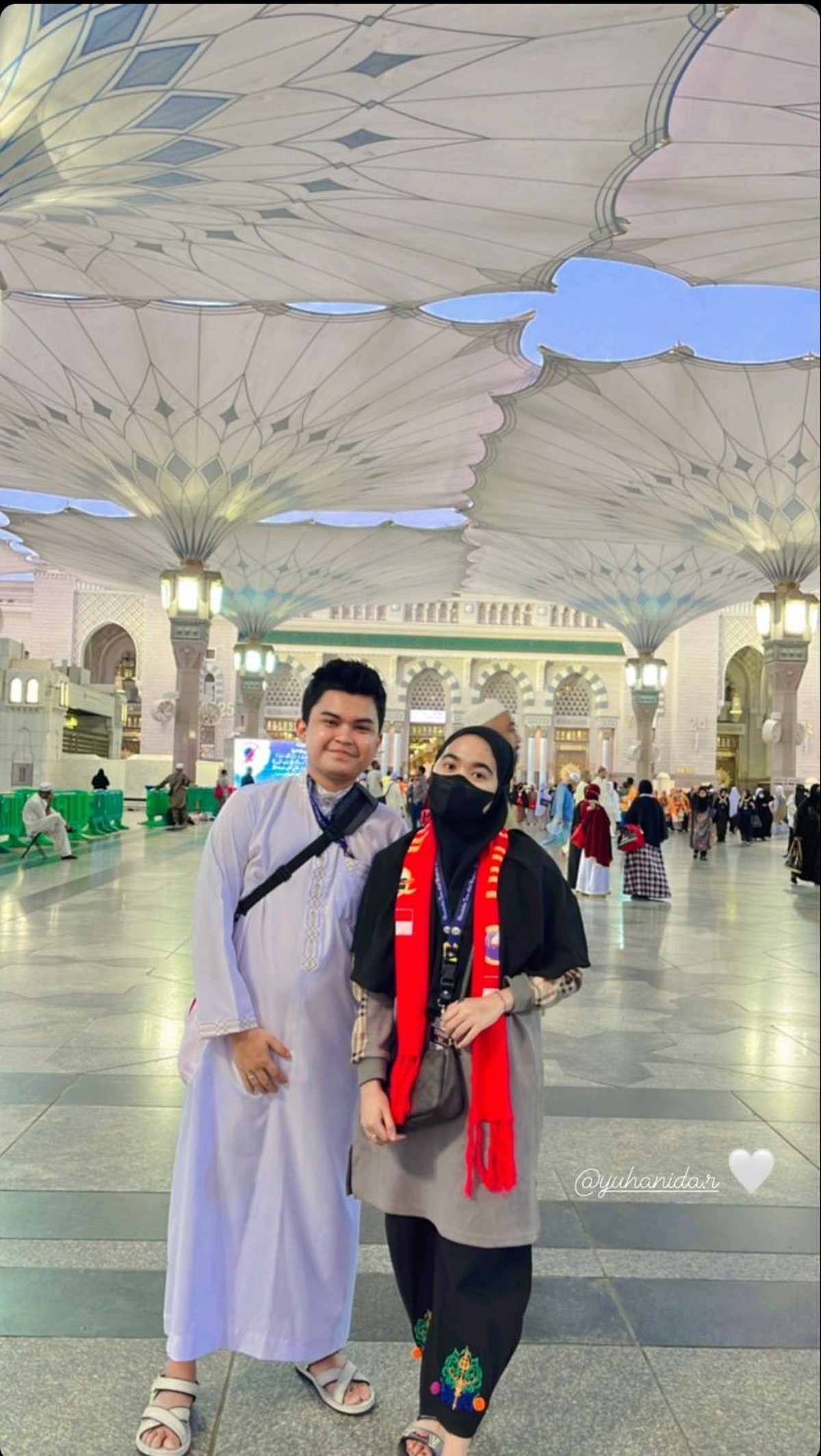 Audi Rizaldy Umroh Bareng Kekasih