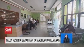 VIDEO: Calon Peserta Ibadah Haji Datangi Kantor Kemenag