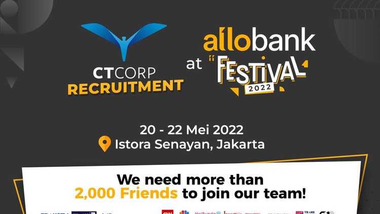 CT Corp Recruitment allo bank festival