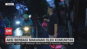 VIDEO: Indahnya Berbagi Makanan Buka Puasa