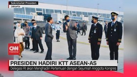 VIDEO: Jokowi Menuju Amerika Serikat Hadiri KTT Asean-AS
