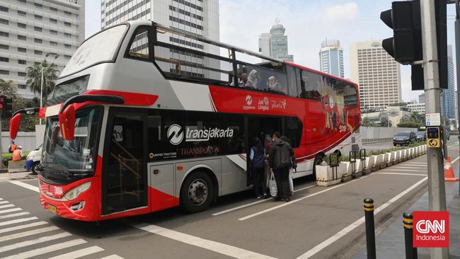 Wisata Keliling Jakarta Gratis Naik Bus Tingkat, Cek Jadwal dan Rutenya