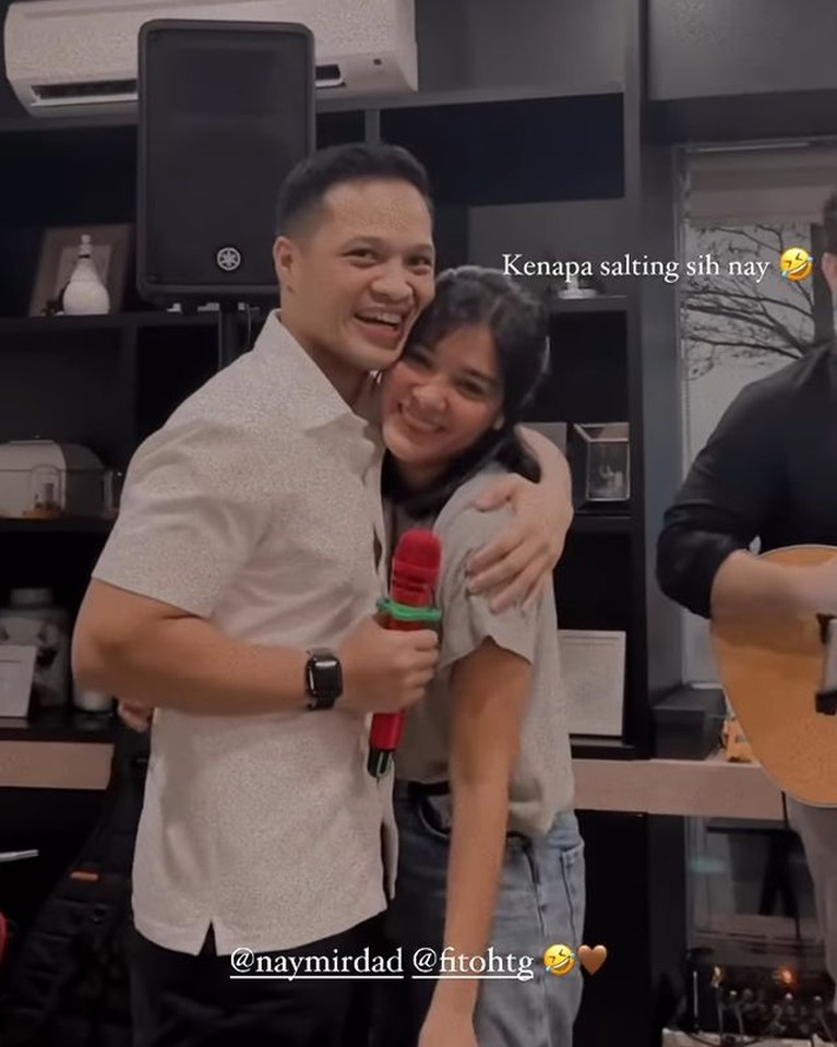 Naysilla Mirdad dan Arfito Hutagalung Naysilla Mirdad dan Arfito Hutagalung