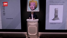 VIDEO: Lukisan Marilyn Monroe Karya Andy Warhol Pecahkan Rekor
