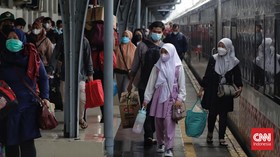 Penumpang Kereta Tetap Wajib Pakai Masker di Stasiun dan Perjalanan