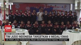 VIDEO: Atlet Judo Indonesia Targetkan 4 Medali Emas di Sea Games 2022