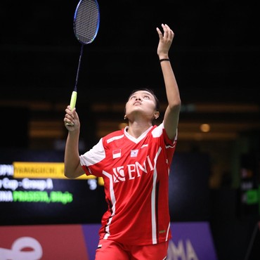 Bilqis Prasista, Pemenang Ajang Uber Cup Putri Legenda Bulutangkis
