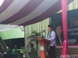 Hadiri Halalbihalal Mathlaul Anwar Pandeglang, Erick Thohir Bicara soal Akhlak