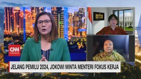 VIDEO: Jelang Pemilu 2024, Jokowi Minta Menteri Fokus Kerja