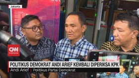 VIDEO: Politikus Demokrat Andi Arief Kembali Diperiksa KPK