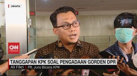 VIDEO: Tanggapan KPK Soal Pengadaan Gorden DPR