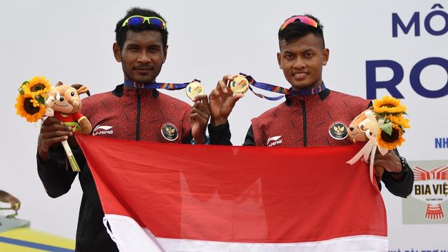 Rincian Target Medali Emas Indonesia di SEA Games 2021 Indonesia menetapkan target pada kisaran 70-72 medali emas saat tampil di SEA Games 2021 (SEA Games 2022) Vietnam yang dibuka secara resmi pada Kamis (12/5).