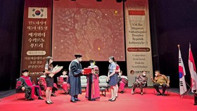 Megawati Jadi Profesor Kehormatan Institut Seni Seoul Korsel
