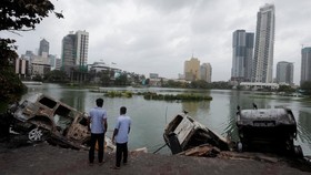 FOTO: Sri Lanka Mencekam Usai Demo Rusuh Bidik Pejabat Pemerintah