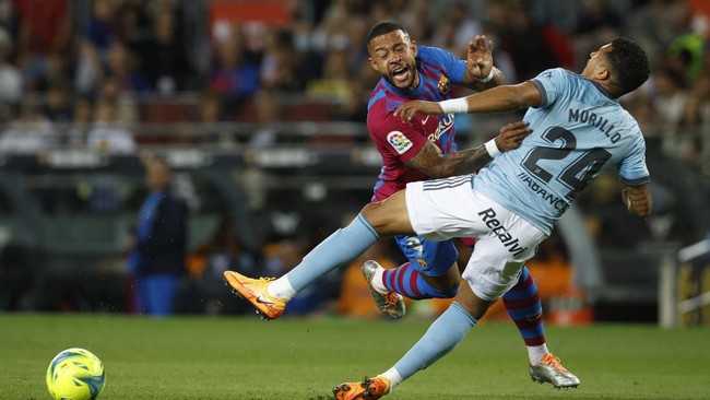 Barcelona sukses mengalahkan Celta Vigo dengan skor meyakinkan di pertandingan lanjutan kompetisi Liga Spanyol 2021/2022.