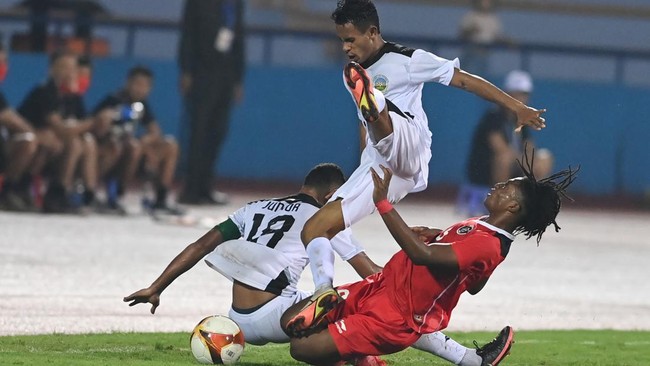 Shin Tae Yong mengakui performa para pemain Timnas Indonesia U-23 menurun di SEA Games 2021 (SEA Games 2022).