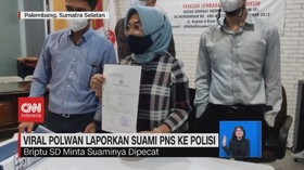 VIDEO: Viral Polwan Laporkan Suami PNS ke Polisi