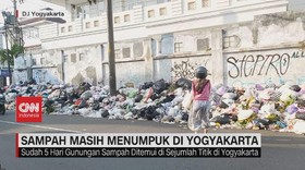 VIDEO: Jalan TPA Diblokade Warga, Sampah Masih Menumpuk di Yogyakarta