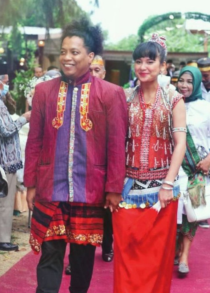 Syukuran pernikahan Arie Kriting dan Indah Permatasari