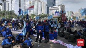Daftar Tuntutan Demo Buruh di Jakarta dan Bandung Hari Ini