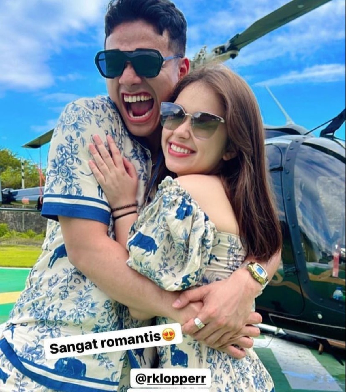 Fadly Faisal dan Rebecca Klopper