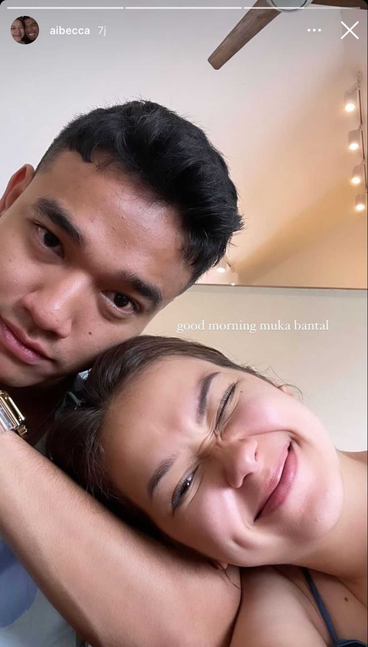 Fadly Faisal dan Rebecca Klopper