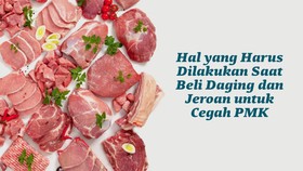 INFOGRAFIS: PMK, Yang Harus Dilakukan Usai Beli Daging dan Jeroan