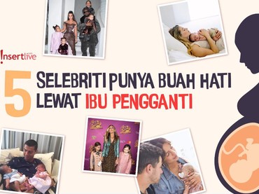 Infografis: 5 Selebriti Punya Buah Hati Lewat Ibu Pengganti