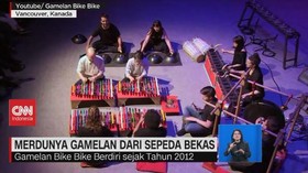 VIDEO: Merdunya Gamelan dari Sepeda Bekas di Kanada