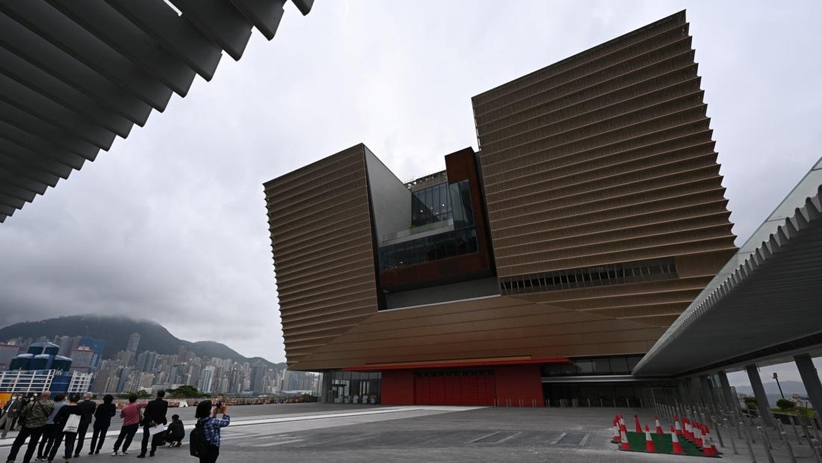 FOTO: 'Replika' Museum Istana, Kado 25 Tahun Hong Kong ke China