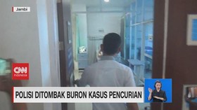 VIDEO: Polisi Ditombak Buron Kasus Pencurian