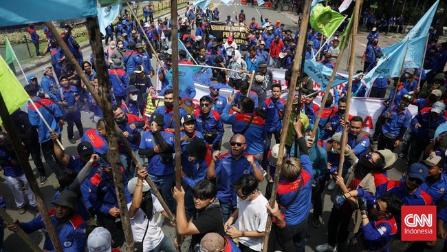 KSPSI akan kerahkan 12.800 orang peringatan Hari Buruh Internasional atau May Day yang akan digelar di kawasan Gelora Bung Karno, 14 Mei.