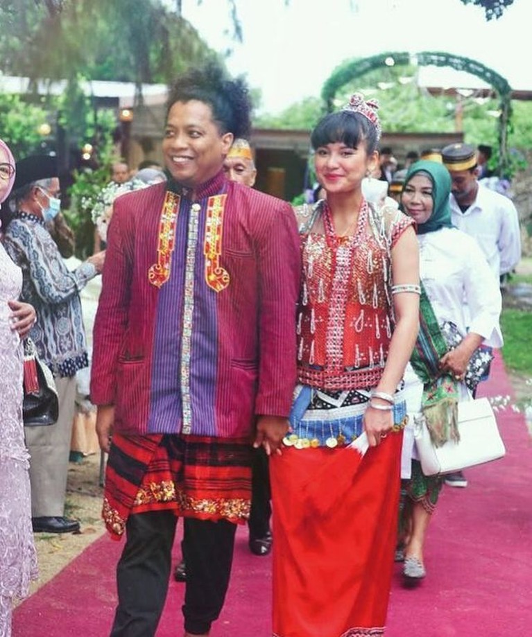 Syukuran Pernikahan Indah Permatasari Arie Kriting dan Indah Permatasari