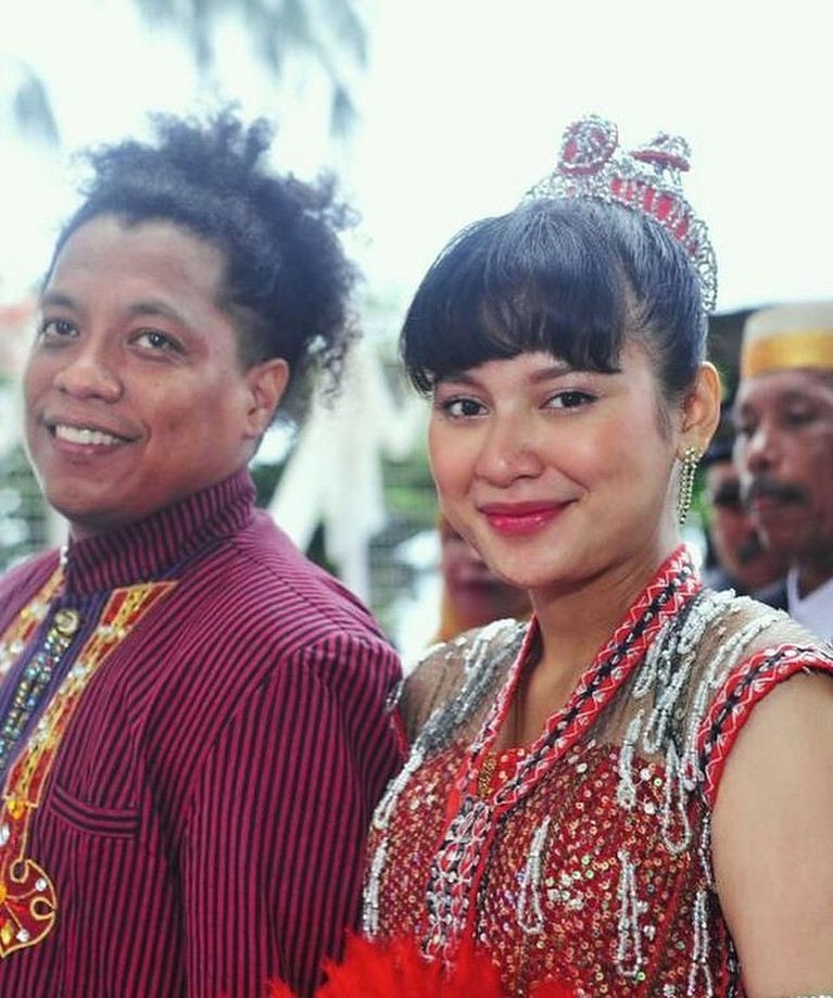 Syukuran Pernikahan Indah Permatasari Arie Kriting dan Indah Permatasari