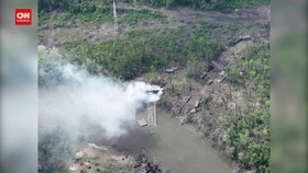 VIDEO: Penampakan Tank Rusia yang Hancur di Timur Ukraina