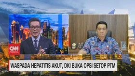 VIDEO: Waspada Hepatitis Akut, DKI Buka Opsi Setop PTM