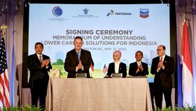 Chevron dan Pertamina Kerja Sama Bisnis Rendah Karbon