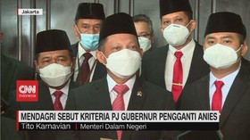 VIDEO: Mendagri Sebut Kriteria PJ Gubernur Pengganti Anies