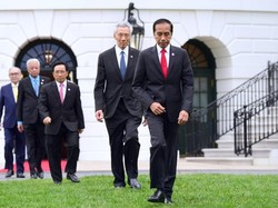 Jokowi Dapat Kehormatan Pimpin Balasan Toast Biden di Jamuan Santap Malam