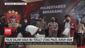 VIDEO: Polisi Dalami Kasus Ibu Terlilit Utang Pinjol Bunuh Anak