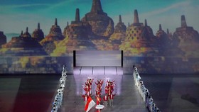FOTO: Meriah Pembukaan SEA Games 2021
