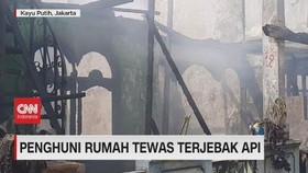 VIDEO: Penghuni Rumah Tewas Terjebak Api