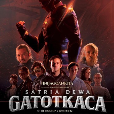 Rizky Nazar, Yasmin Napper, dan Omar Daniel Senang Main di 'Satria Dewa: Gatotkaca'